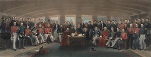 Signering og forsegling av Nanking-traktaten av Captain John Platt
