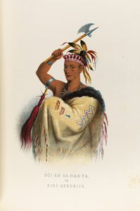 Soi-En-Ga-Rah-Ta eller kong Hendrick, av Captain Seth Eastman