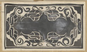 Dekorativt design av Carel Adolph Lion Cachet