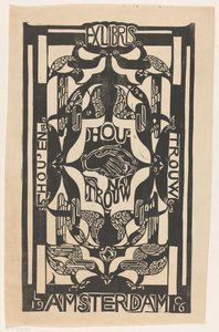 Ex libris fra Hou