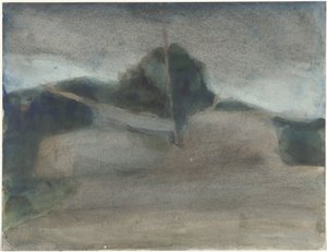 Landskap av Carel Adolph Lion Cachet