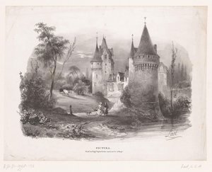 Kasteel Pictura (serietittel på objekt) av Carel Christiaan Antony Last