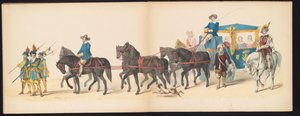 Masquerade of the Leiden Students, 1850 (Tavle 8) Intogt av Frederik Hendrik i 