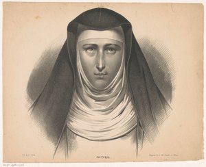 Portret van een non Pictura (series title on object)   1375980   no       norwegian Successfully Translated  Original: Fetter Lane, City of London, c1875 Translat: Fetter Lane, City of London, c1875 1144733 no norwegian Successfully Translated Original: Be av Carel Christiaan Antony Last