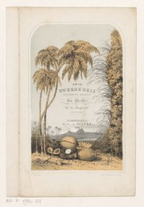 Tropisk landskap Tittelside for: Ida Pfeiffer, My Second Voyage Around the World, 1856