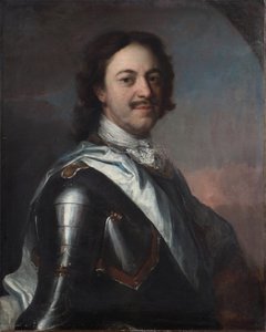Livsportrett av keiser Peter I den store 1672-1725