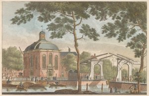 Luthersk kirke i Rotterdam, ca. 1790 Den lutherske kirke i Rotterdam / L