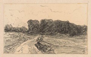 Linden-allee, vei til Bresserberget i Kleve av Carel Nicolaas Storm van 
