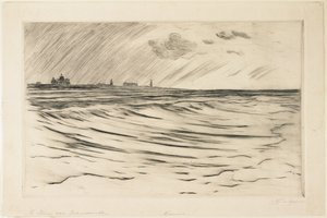 Marine-Surf av Carel Nicolaas Storm van 