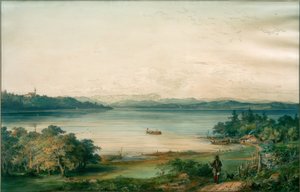 Ammersee sett fra Ried slott