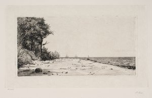 Fra nordkysten av Sjælland. Hornbæk plantasje av Carl Bloch
