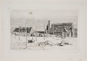 Fest i Hornbæk. Søndag morgen av Carl Bloch