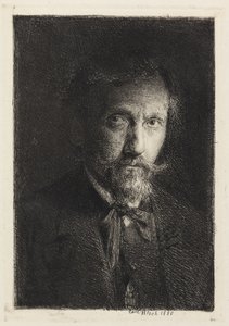 Selvportrett av Carl Bloch
