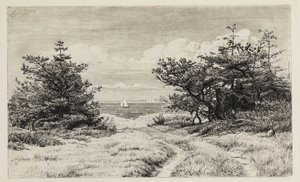 Utsikt til havet av Carl Bloch