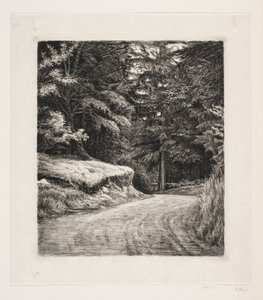 Veien i Granskoven av Carl Bloch