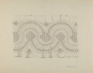 Engelsk broderi av Carl Buergerniss