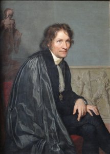Portrett av billedhuggeren Bertel Thorvaldsen 1770-1844, 1814