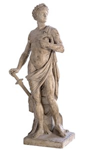 Kjærlighet til landet. Allegori som symboliserer patriotisme, 1777 av Carl Frederik Stanley