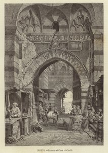 Egypt - Inngang til Khan el-Khalili