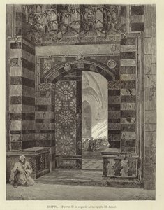 Egypt - Porten til Al-Azhar-moskeen