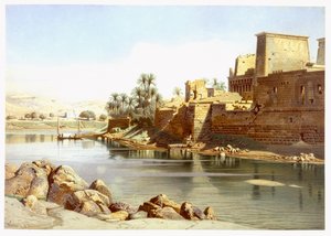 Isis-tempelet i Philae, 1870