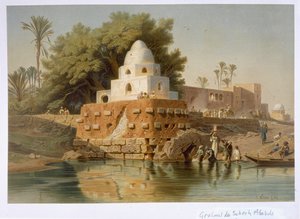 Graven til Sheikh Ababda i Minya, Midt-Egypt, 1871