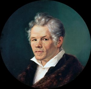 Portrett av Karl Friedrich Schinkel 1781-1841.