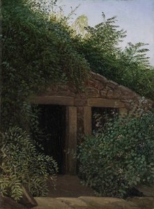 En gjengrodd minesjakt, ca. 1824. av Carl Gustav Carus