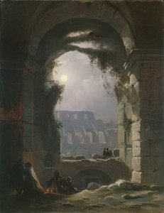 Colosseum om natten, tidlig på 1830-tallet