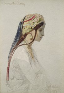En samaritansk dame, 1859 av Carl Haag