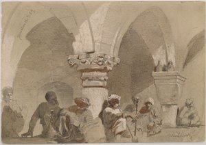 Piperøykere, Jerusalem av Carl Haag