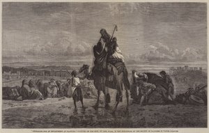 Forbereder for et leir ved Palmyra av Carl Haag