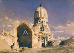 Graven til Sit Chavann, 1874 av Carl Haag
