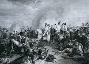 Erkehertug Karl av Østerrike i slaget ved Aspern av Carl Heinrich Rahl