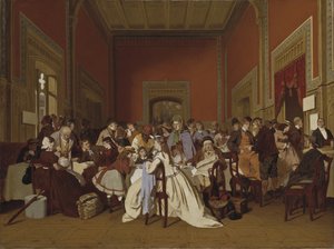 Andreklasses venterom, ca. 1865 av Carl Hendrik d Unker