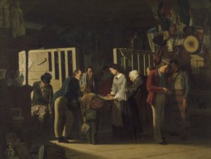 Pantelånerbutikken II, 1859 av Carl Hendrik d Unker
