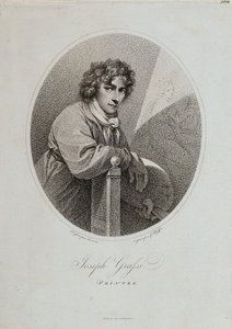 Halvportrett av Josef Maria Grassi etter et selvportrett av Carl Hermann Pfeiffer