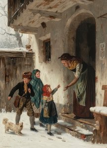 Vinterbesøk hos bestemor