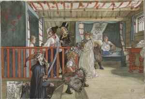 En festdag av Carl Larsson