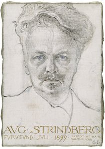August Strindberg av Carl Larsson