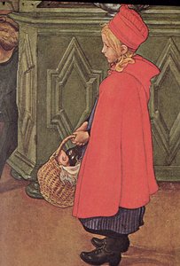 Bringing Home the Shopping av Carl Larsson