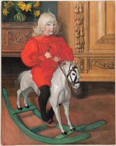 «Murre». Portrett av Casimir Laurin av Carl Larsson