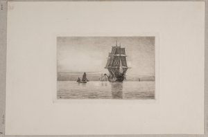Stille kveld i Nordsjøen av Carl Locher