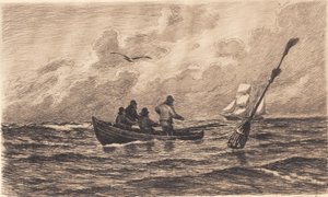 På sørøstkysten av Skagen av Carl Locher