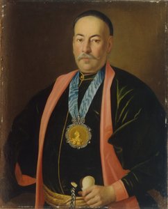 Portrett av Stepan Danilovich Yefremov, Ataman of the Don Cossack Host, 1765