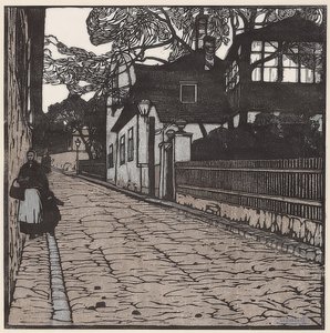 Therese Krones-huset. 1902 av Carl Moll