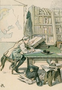 Fredrik den store (1712-1786) som kronprins i Kustrin av Carl Rohling