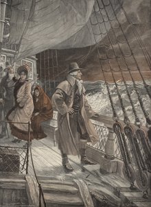 På dekket av et skip av Carl Rohling
