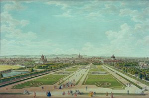 Wien sett fra Upper Belvedere