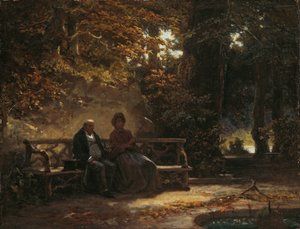 Hvilende spasergjengere av Carl Spitzweg